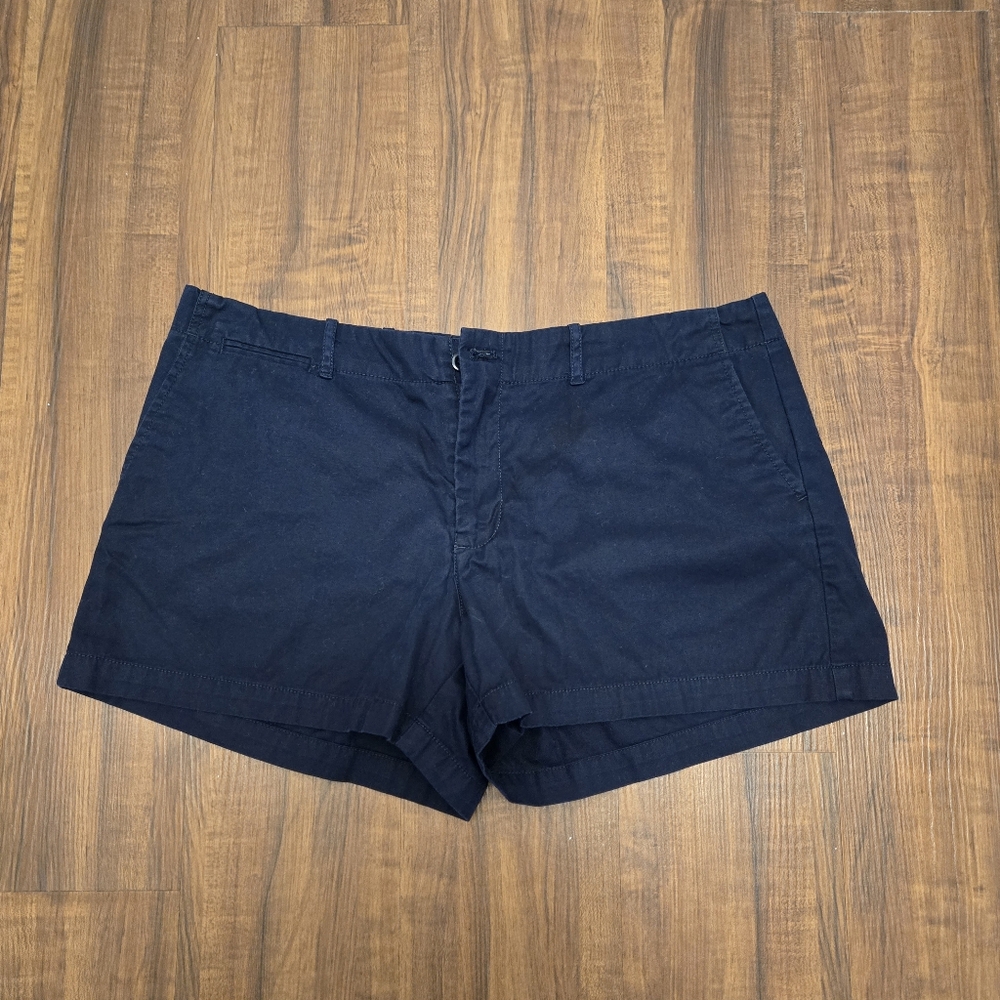 Rarlp Lauren navy blue women's shorts.